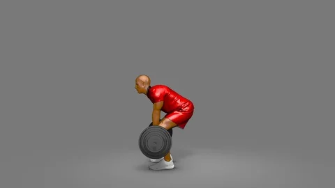 Sumo high pull 動画素材 122618524