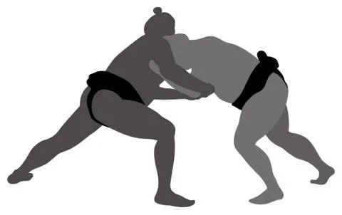 Sumo Stock Illustration