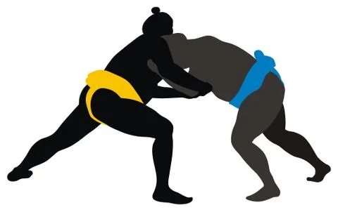 Sumo Stock Illustration