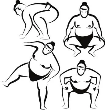 Sumo Stock Illustration
