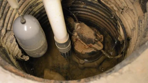 Sump Pump Stock Footage 77851043
