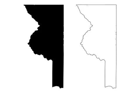 Sumter County, Florida (U.S. county, United States of America, USA, U.S., US) Stock Illustration