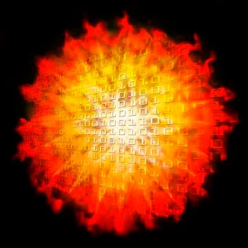 Sun 2012 conceptual absract background. Stock Illustration