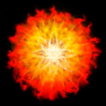 Sun 2012 conceptual absract background. Foto stock