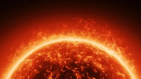 Sun 3D Illustration Stock Illustration