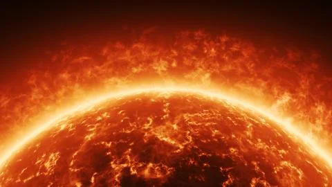 Sun 3D Illustration Stock Illustration