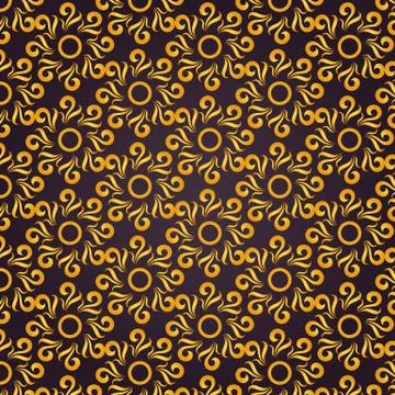 Sun abstract pattern Stock Illustration