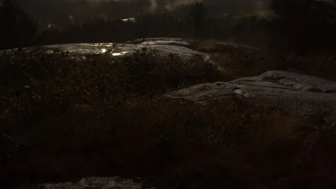 Sun after the storm Stock Footage 100137420