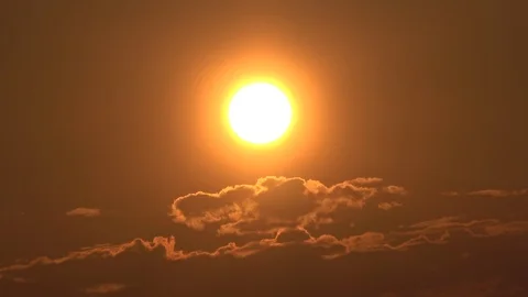 The Sun after the Sunrise Stock Footage 116549754