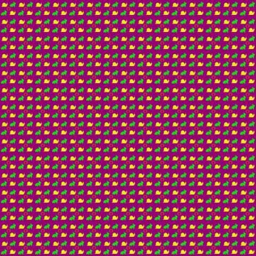 Sun and animals pattern design Stock Illustration