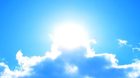 The sun and blue sky Stock Footage 108248782