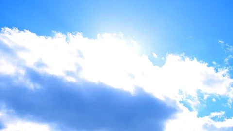 The sun and blue sky Stock Footage 108248810