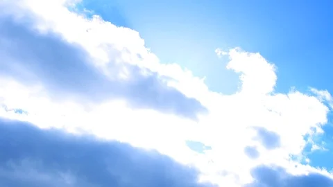 The sun and blue sky Stock Footage 108248823