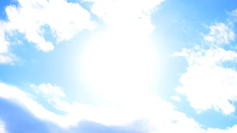 The sun and blue sky Stock Footage 108248826
