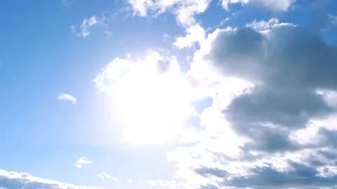 The sun and blue sky 動画素材 108249270