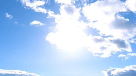 The sun and blue sky 動画素材 108249288