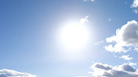 The sun and blue sky Stockbeeldmateriaal 108249293