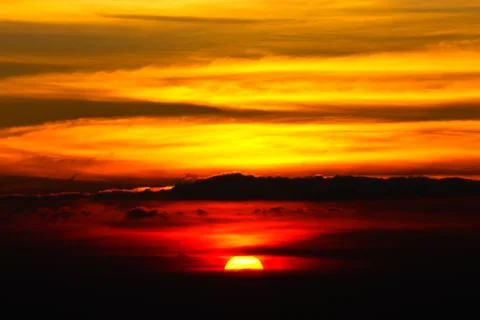 Sun and cloud Stock Photos