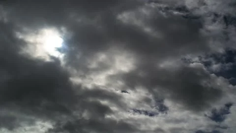 Sun and cloud timelapse Video stock 239576856