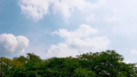 Sun and Clouds of Cologne Stock Footage 78874525