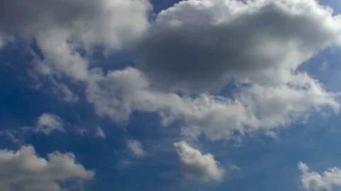 Sun and Clouds of Cologne Stock Footage 78874719