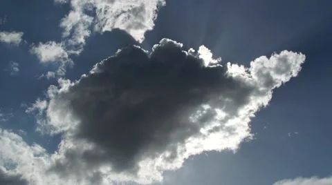 Sun and Clouds Stock Footage 51213210