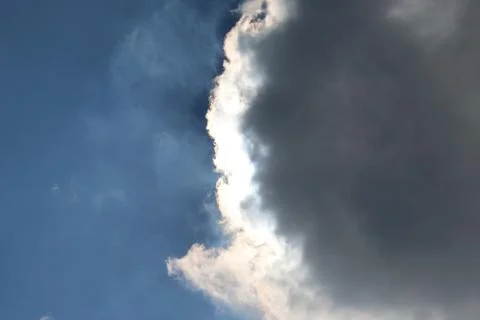 Sun and clouds Stock Photos