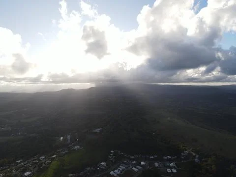 Sun and Clouds Stock Photos