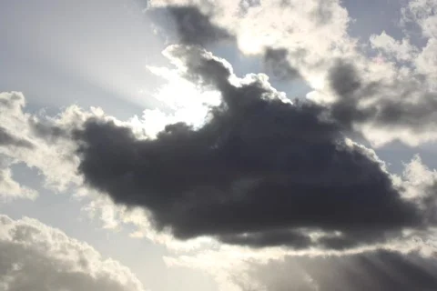Sun and Clouds Time Lapse Stock Footage 352475