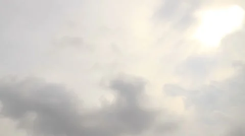 Sun and Clouds Time Lapse Day Stock Footage 913106