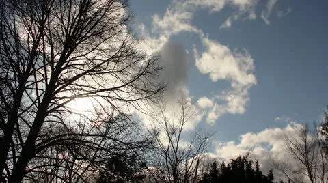 Sun and Clouds Time Lapse Vidéo 11018307