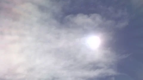 Sun and Clouds Time-lapse Stock Footage 159102327