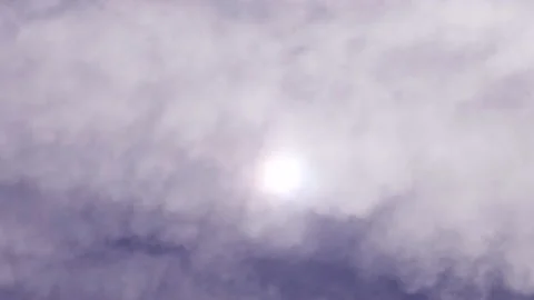 Sun and Clouds Time Lapse Stock Footage 159106856