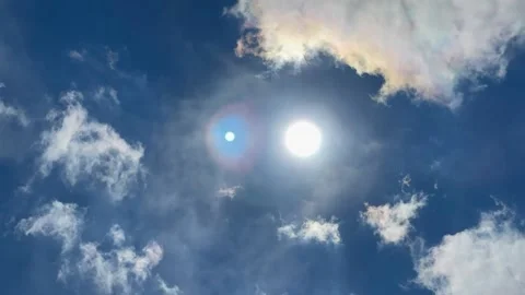 Sun And Clouds Time-Lapse Stock Footage 173326037