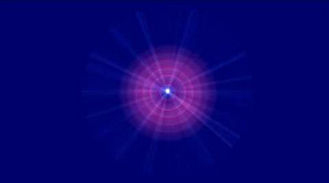 Sun and halo,heaven rays light,circle hole tunnel and ripple.Fireworks,material Stock Footage 1752895