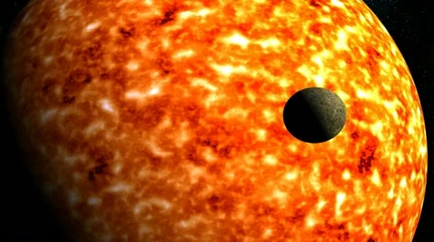 Sun and Mercury Видео 11364770