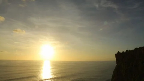 Sun and ocean Stock Footage 127371273