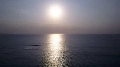 Sun and the Sea Stock Footage
