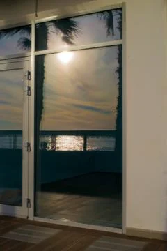 Sun and Sea Reflection Stock Photos