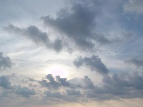 Sun and sky 01 Stock Photos
