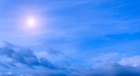 Sun and sky Stock Photos