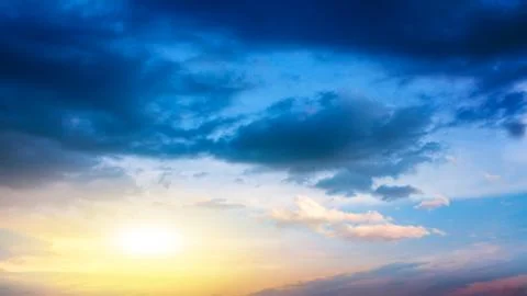 Sun and sky Stock Photos