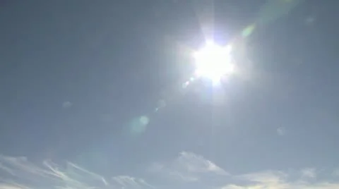 Sun and Solar Panels 스톡 동영상 19140205