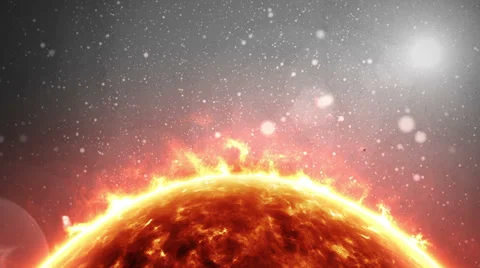 Sun And Stars 2 Stock Footage 37655447