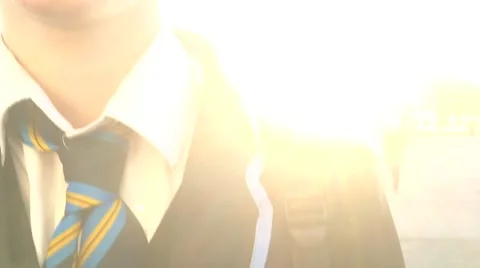 Sun and Student 库存影片 48991055