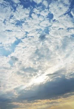 Sun and sun rays Stock Photos