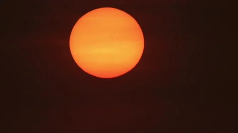 Sun and sun-spots time-lapse_2 Stock Footage 51961216