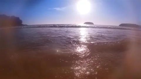 Sun and Surf 動画素材 245536306