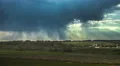 The sun and thunderstorm clouds, time lapse. NO BIRDS 4k or 4k+ Resolution