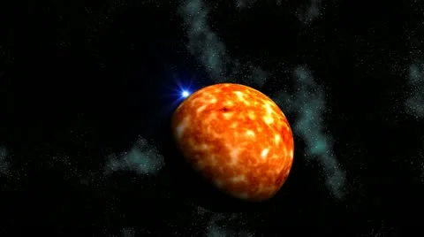 Sun and UFO Video stock 11283853